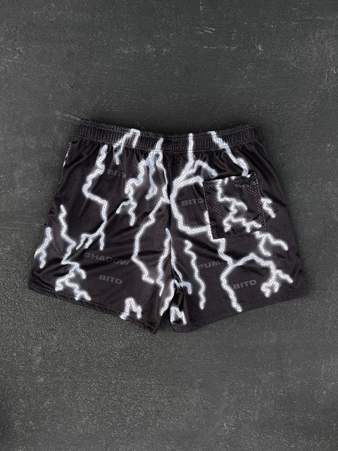 Shadow Bolt Mesh Short (MID THIGH CUT)